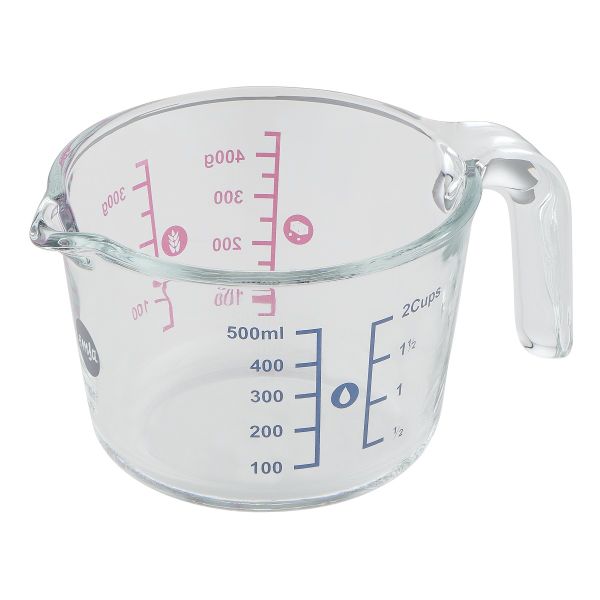 Emsa PREP&BAKE MESSKANNE AUS GLAS 0,5 LITER