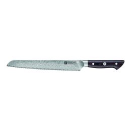 ZWILLING Tanrei Messer Brotmesser, 23 cm Wellenschliff Premium-Stahl. 101 Lagen